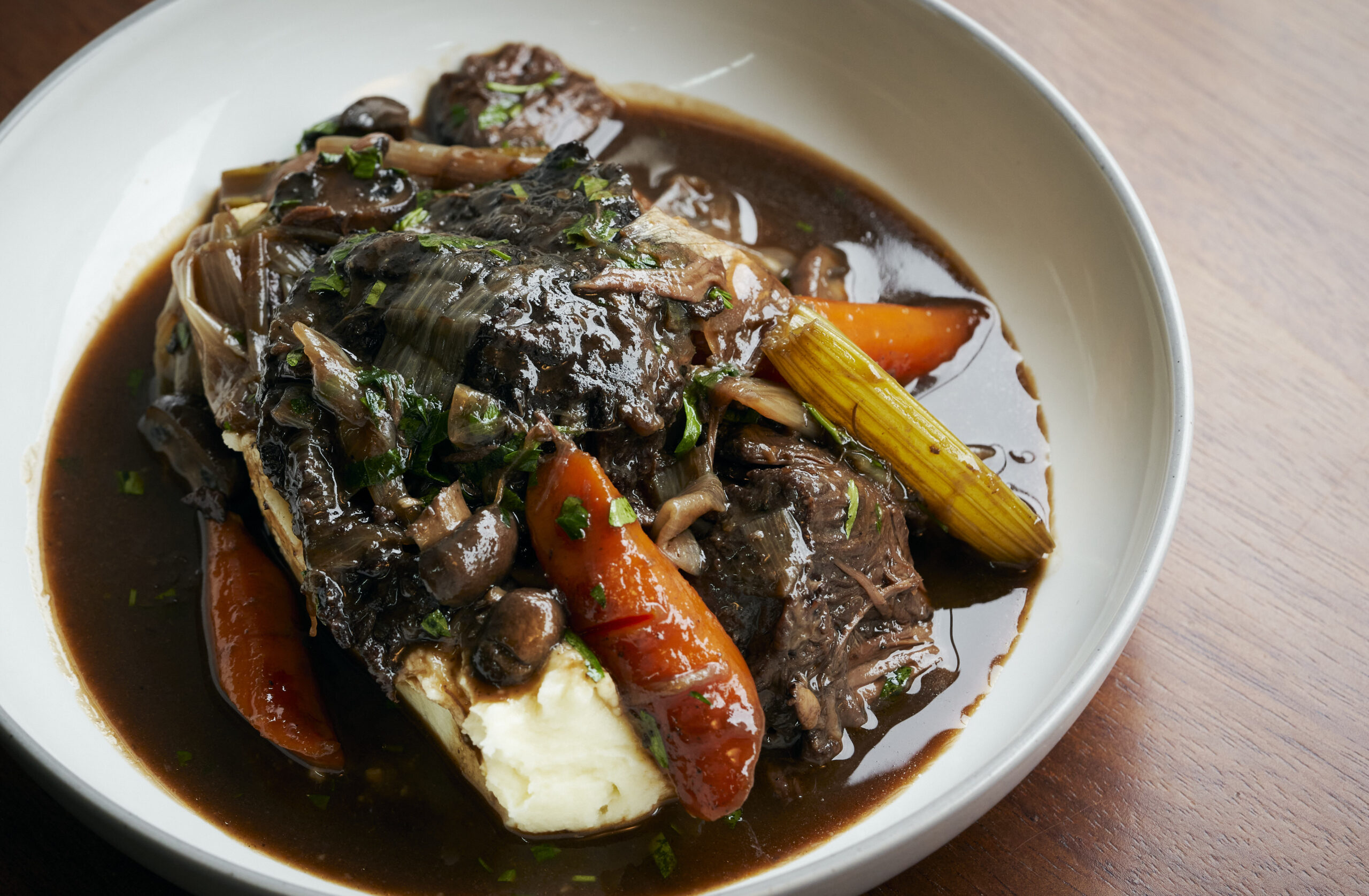 Beef bourguignon