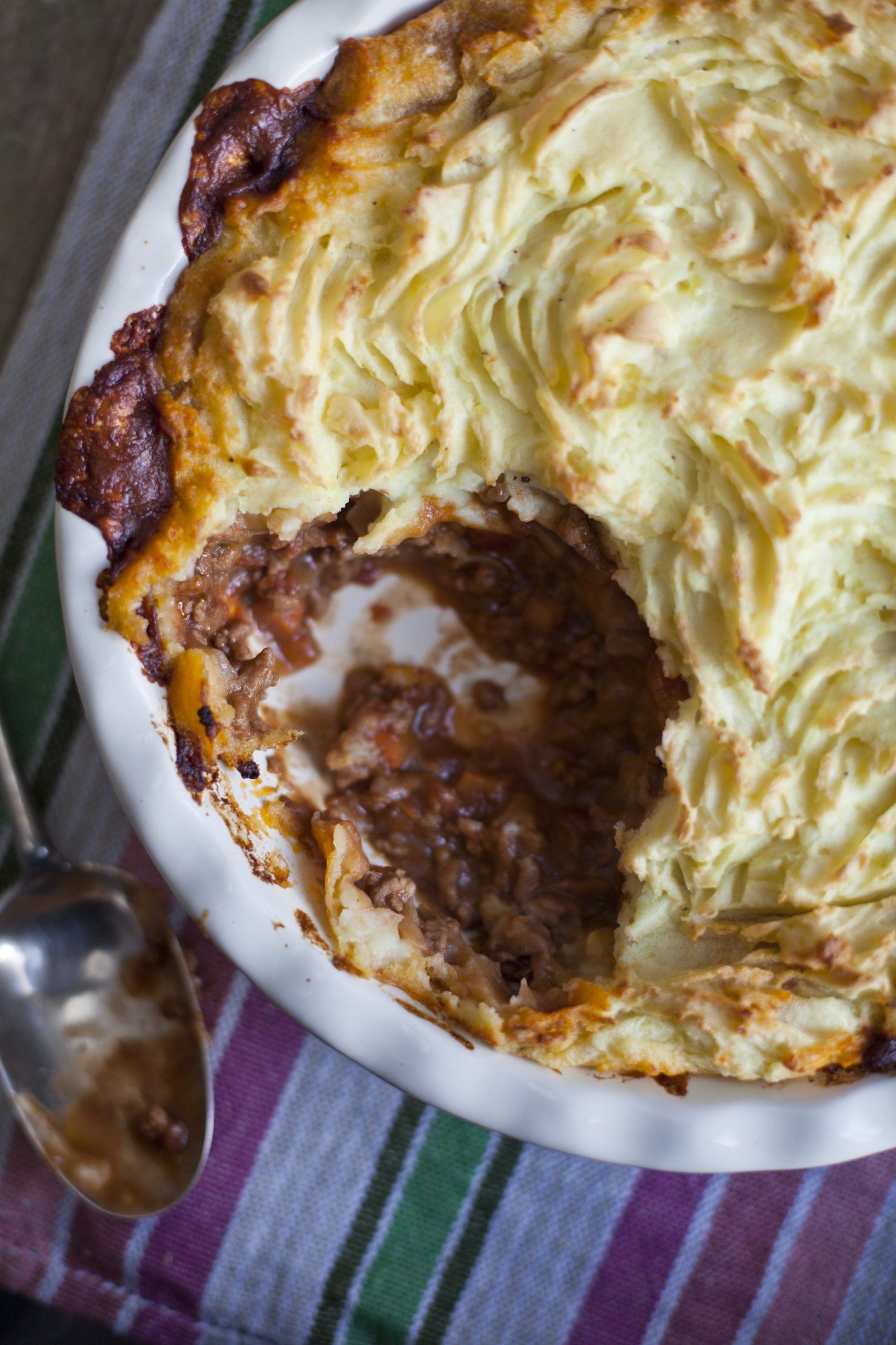 Cottage Pie with Cheesy Mash