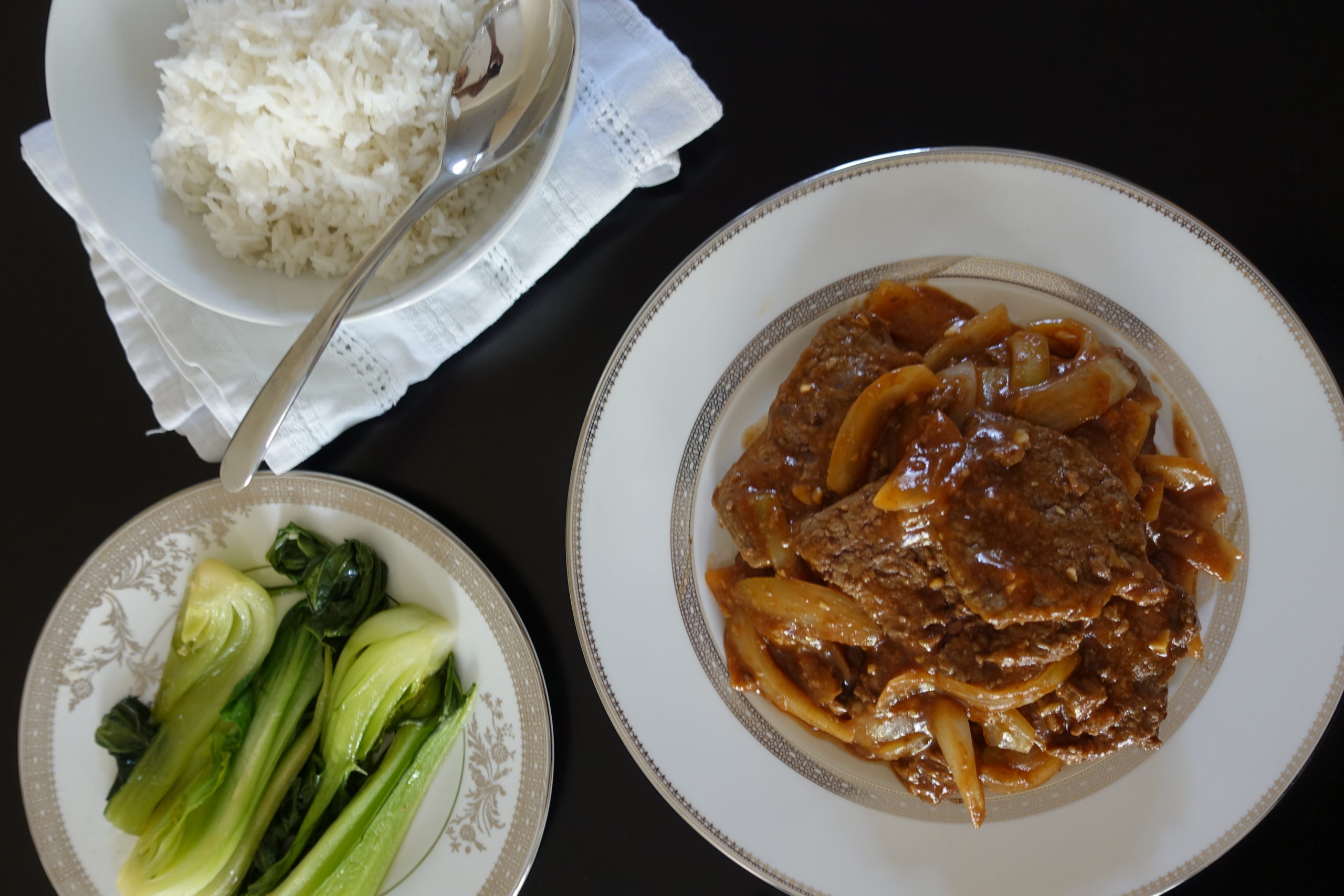 Cantonese Style Beef Steak