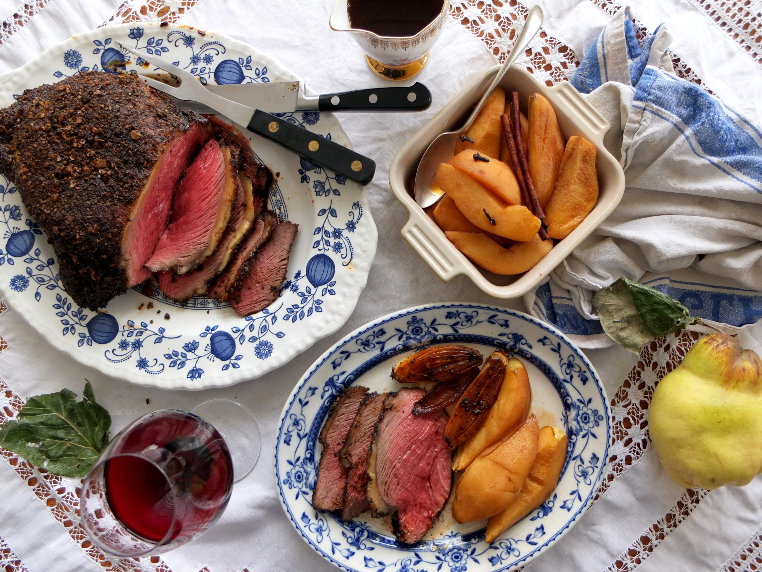 Roast Picanha with Spiced Quince