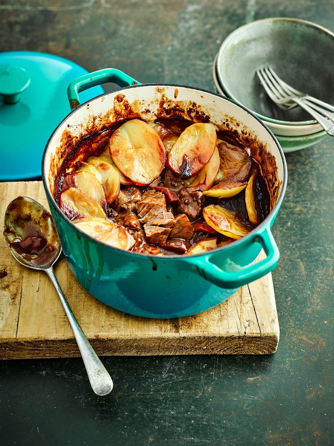 Irish beef and baby beetroot hotpot