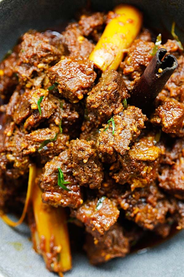 Beef rendang