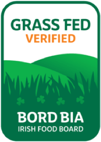 Grass Fed Verified Bord Bia Irish Food Board logo