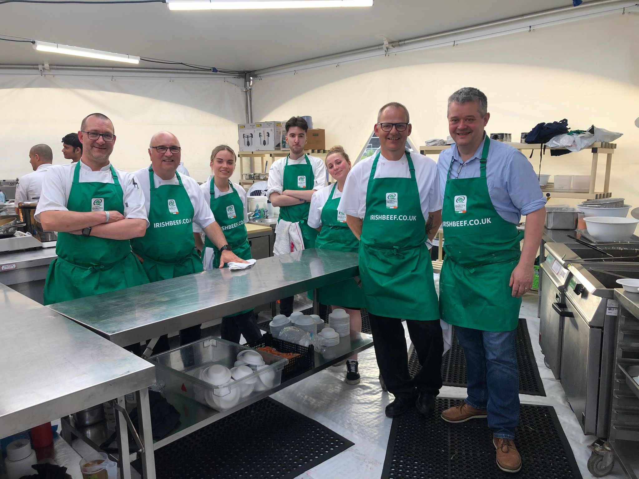 Staff training at the Irish Beef Food Service Academy