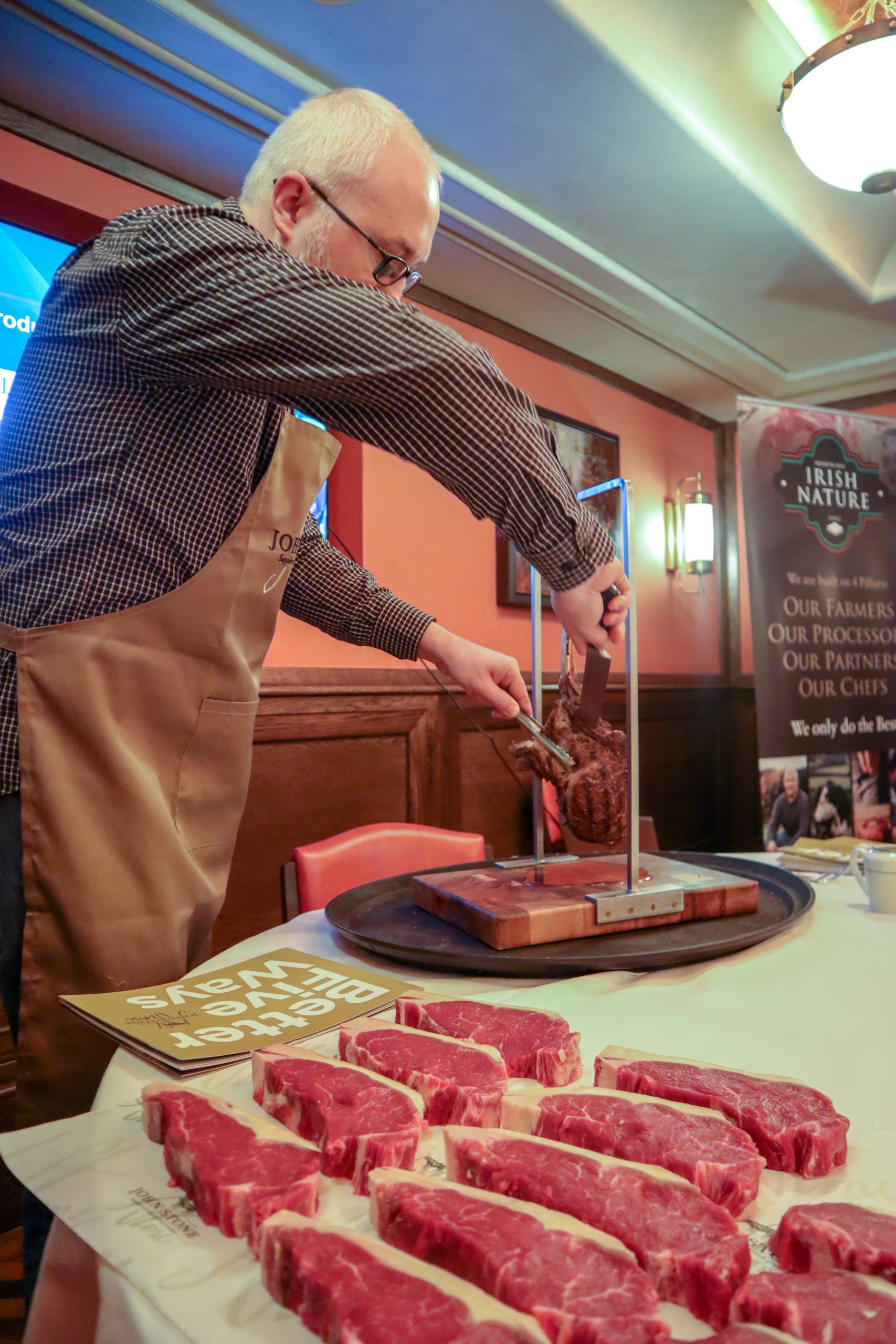 Staff training Irish Beef Food Service Academy